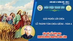 le thanh tam chua giesu nam a  long men cua thien chua muon doi tin nghia