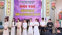 giao hat thai yen hoi thi ngam 15 su thuong kho chua giesu danh cho thieu nhi va gioi tre