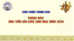 thong bao ung vien len chuc linh muc nam 2026