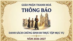giao phan thanh hoa thong bao danh sach chung sinh dai chung vien thanh phaolo le bao tinh di thuc tap muc vu nam 2026 2027