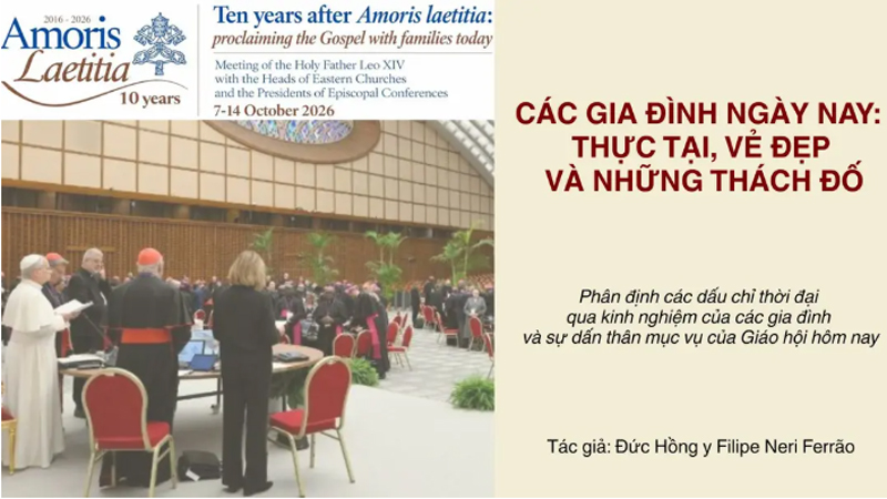 cac gia dinh ngay nay thuc tai ve dep va nhung thach do   bai chia se cua duc hong y filipe neri ferrao