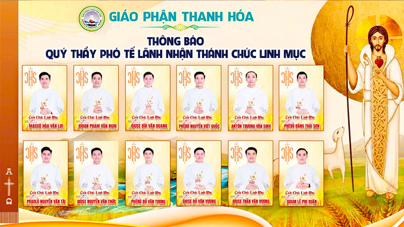 giao phan thanh hoa thong bao quy thay pho te lanh nhan thanh chuc linh muc nam 2026