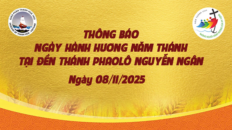 thong bao ngay hanh huong nam thanh tai den thanh phaolo nguyen ngan
