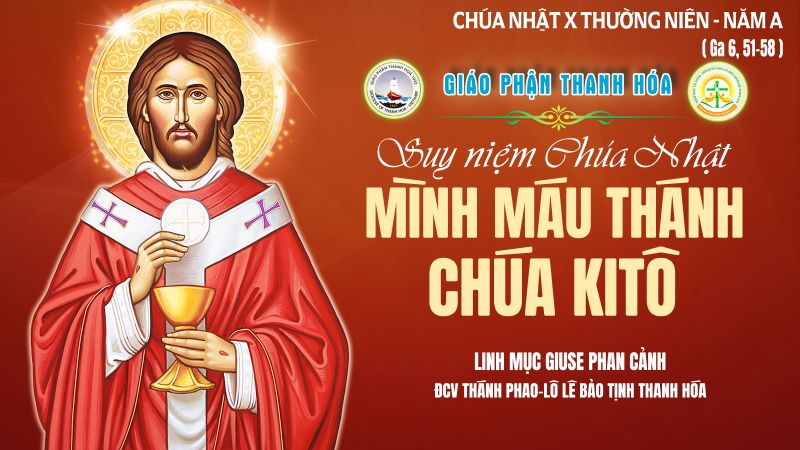 bai suy niem le minh va mau thanh chua kito – nam a bi tich thanh the la bi tich cua su hiep thong