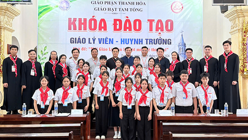 giao hat tam tong?khai giang khoa dao tao giao ly vien   huynh truong he 2026