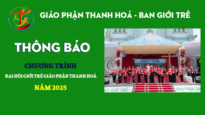 thong bao chuong trinh dai hoi gioi tre giao phan thanh hoa nam 2025