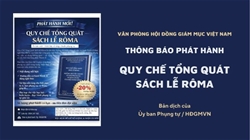 van phong hoi dong giam muc thong bao phat hanh quy che tong quat sach le roma