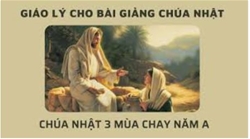 giao ly cho bai giang chua nhat 3 mua chay nam a