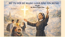 nu tu voi su mang loan bao tin mung