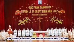 bai giang cua duc cha giuse nguyen duc cuong trong thanh le ta on tat nien nam 2025