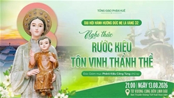 truc tiep dai hoi hanh huong duc me la vang lan thu 32 dien ra tu ngay 13 1582026