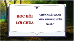hoc hoi loi chua chua nhat 32 thuong nien nam c
