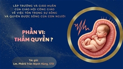 lap truong va giao huan cua giao hoi cong giao ve viec ton trong su song va quyen duoc song cua con nguoi phan 6   tham quyen 
