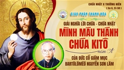 chua nhat le minh mau thanh chua kito nam a  tu minh chua ðen chung ta