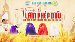 truc tuyen thanh le lam phep dau tai nha tho chinh toa giao phan thanh hoa | 10h00 | ngay 01.04.2026