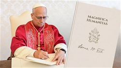 thong diep magnifica humanitas cua duc giao hoang leo xiv tri tue nhan tao phai phuc vu nhan loai chu khong tap trung quyen luc