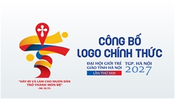 ???????cong bo logo chinh thuc dai hoi gioi tre giao tinh ha noi lan thu xxiii tai so kien – tgp ha noi nam 2027
