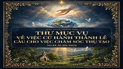 thu muc vu cua duc cha giuse nguyen duc cuong ve viec cu hanh ngay the gioi cau nguyen cho viec cham soc thu tao 01.09.2026